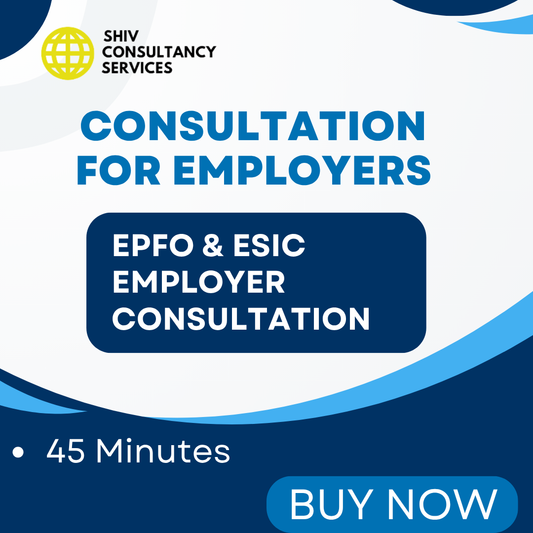 PF ESI Employer Consultation | 45 Minute session